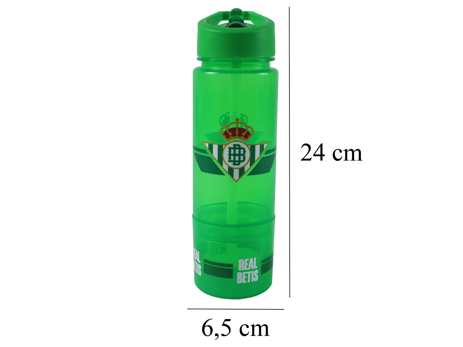 Betis Balompié Botella con snack 450ml y 150ml
