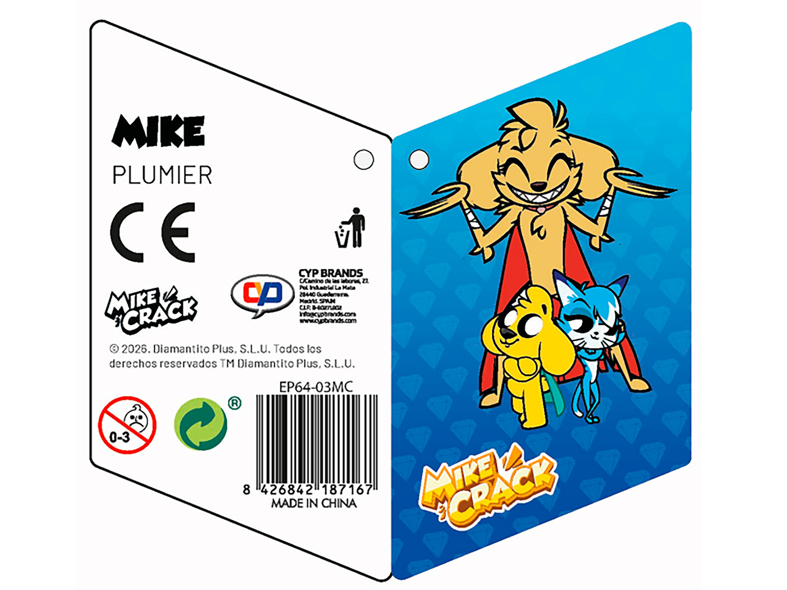 Mikecrack Plumier 3 Pisos con Material Escolar