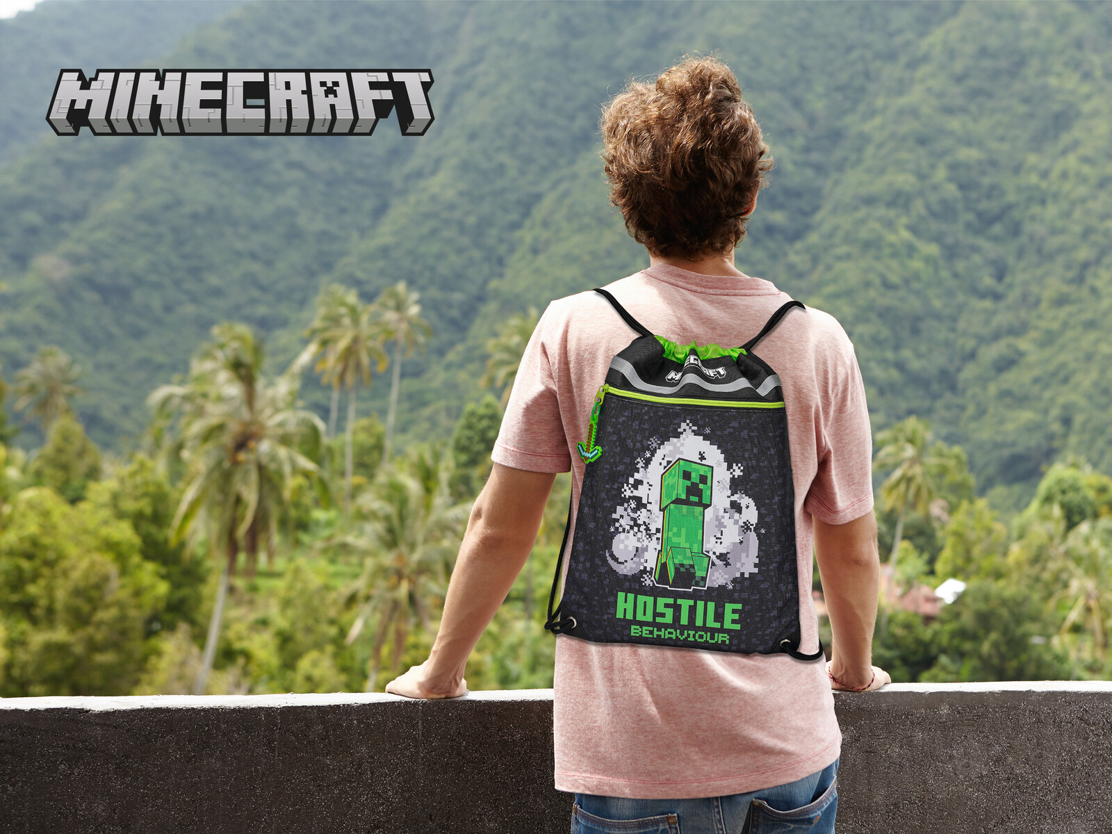Minecraft Mochila Saco -Hostile Behavior