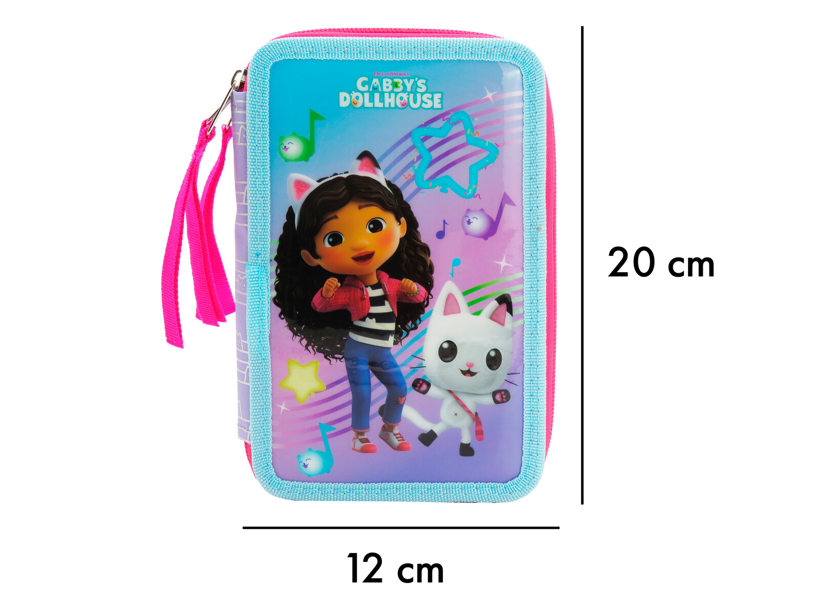 Gabby Plumier 3 Pisos con Material Escolar- Karaoke