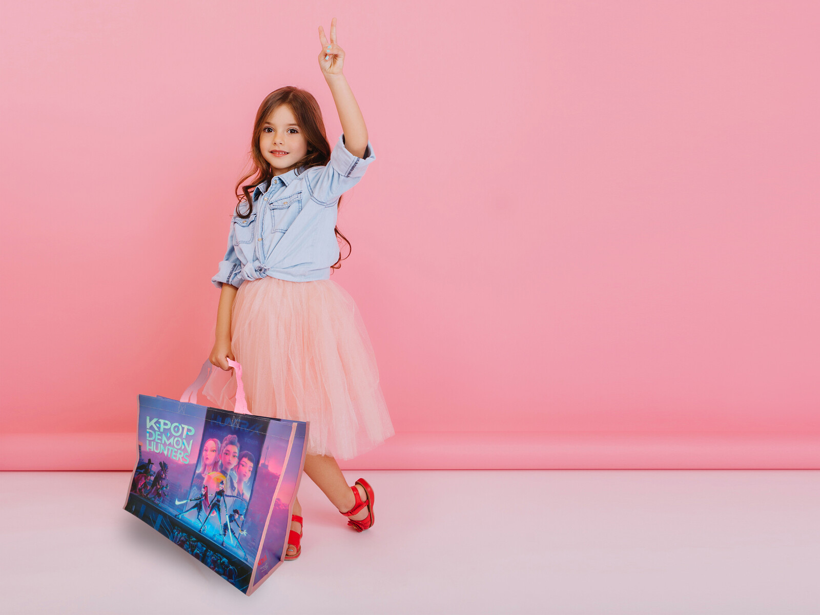 K-Pop Demon Hunters Bolsa Shopping