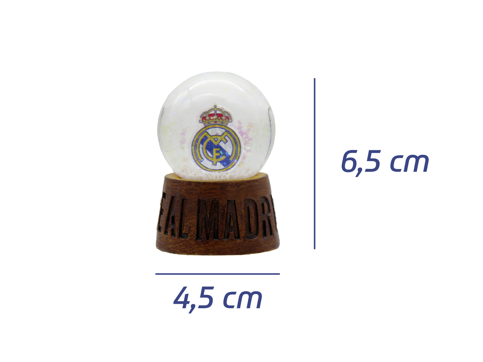 Real Madrid Bola de Nieve Pequeña Escudo
