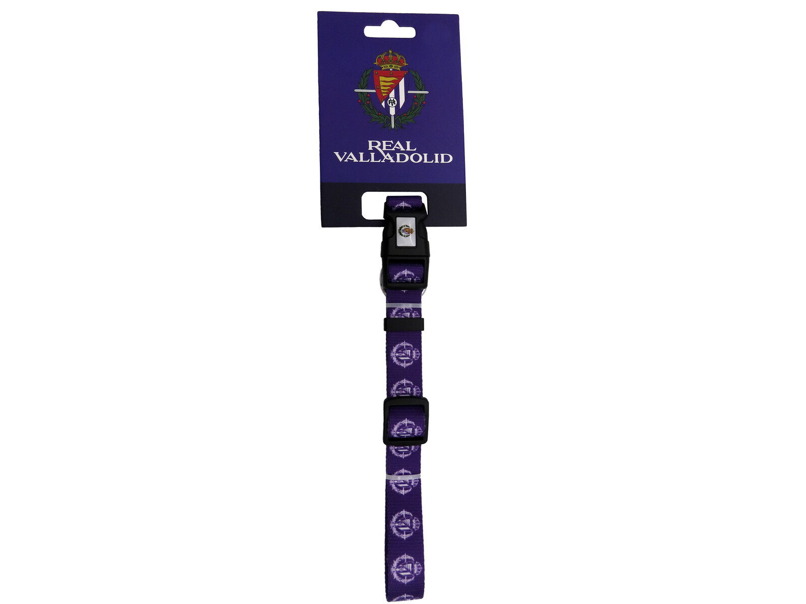 Real Valladolid Collar para Perro Talla L