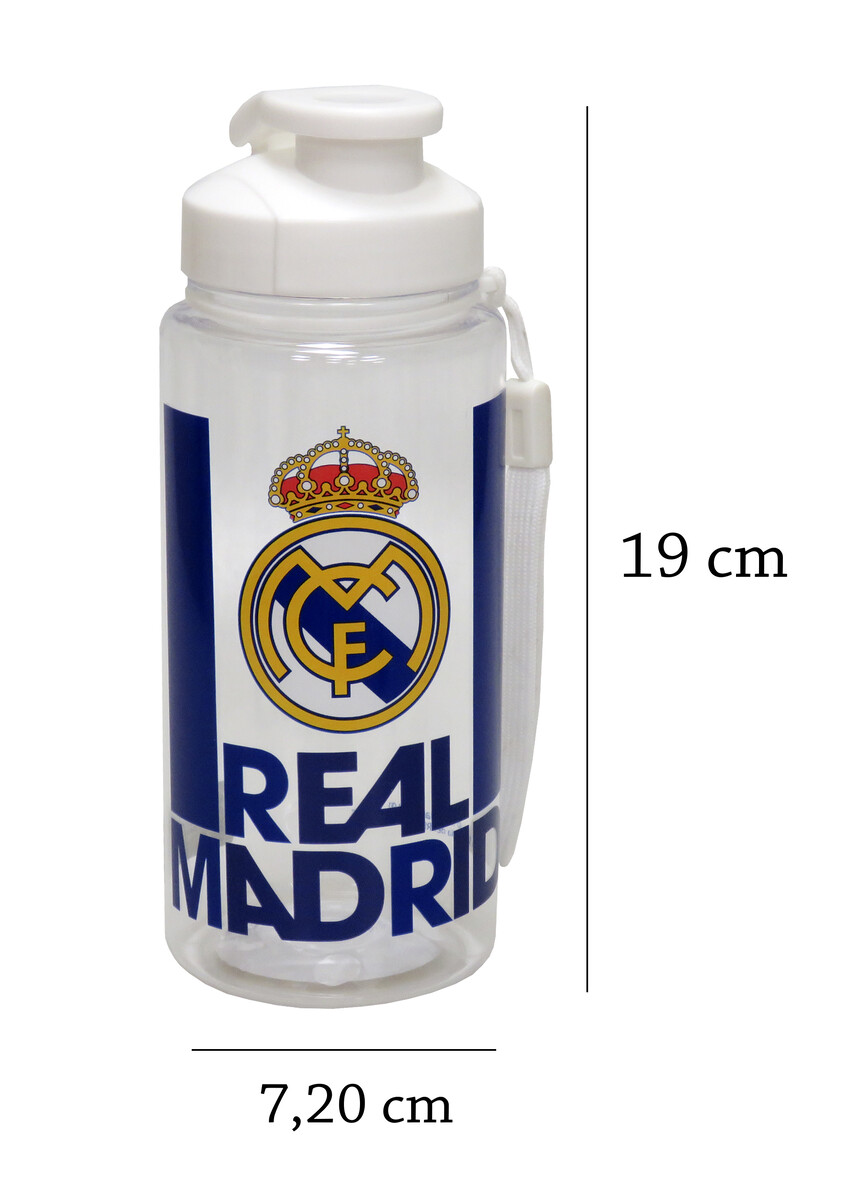 Real Madrid Botella Translúcida 550 ml