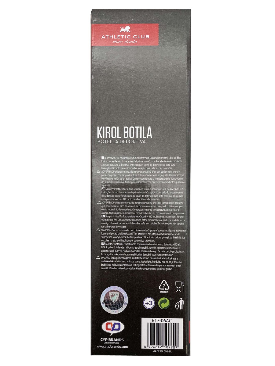 Athletic Club Botella Deportiva 650 ml