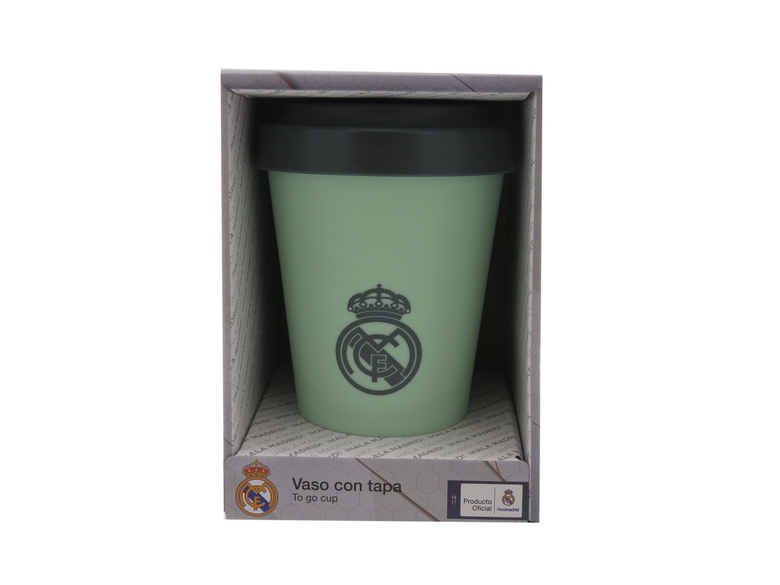 Real Madrid Vaso Para Llevar Verde Empolvado