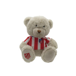 Atlético de Madrid Osito De Peluche 25cm Con Camiseta