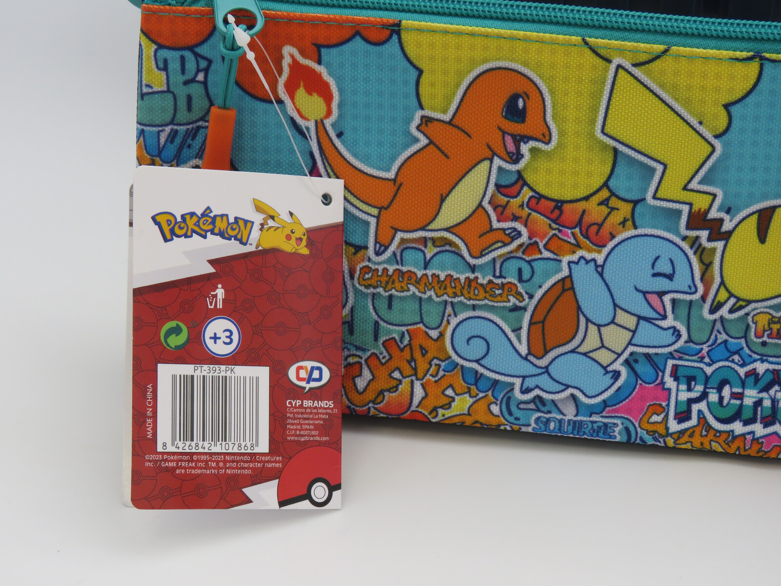 Pokémon Portatodo Triple Adaptable a Trolley - Urban Colors