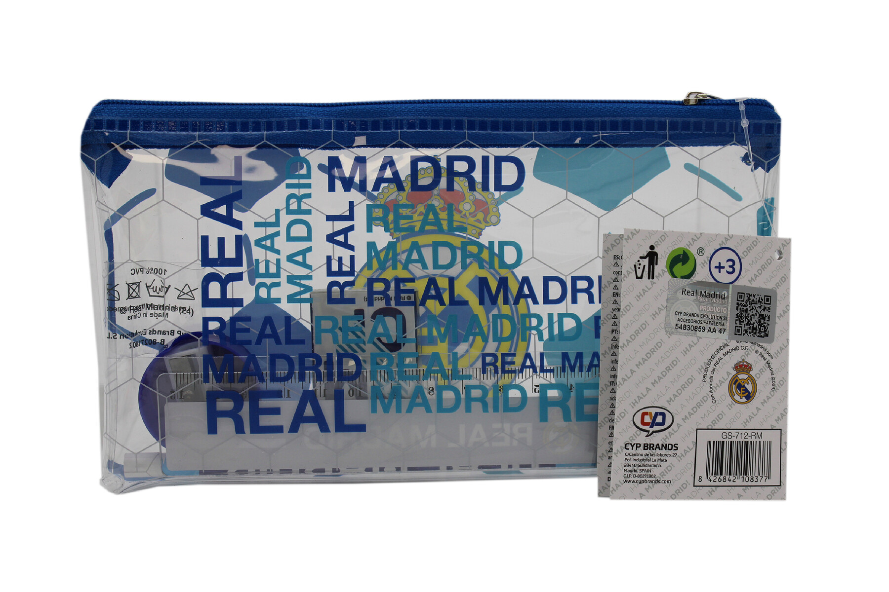 Real Madrid Portatodo c/ Material Escolar