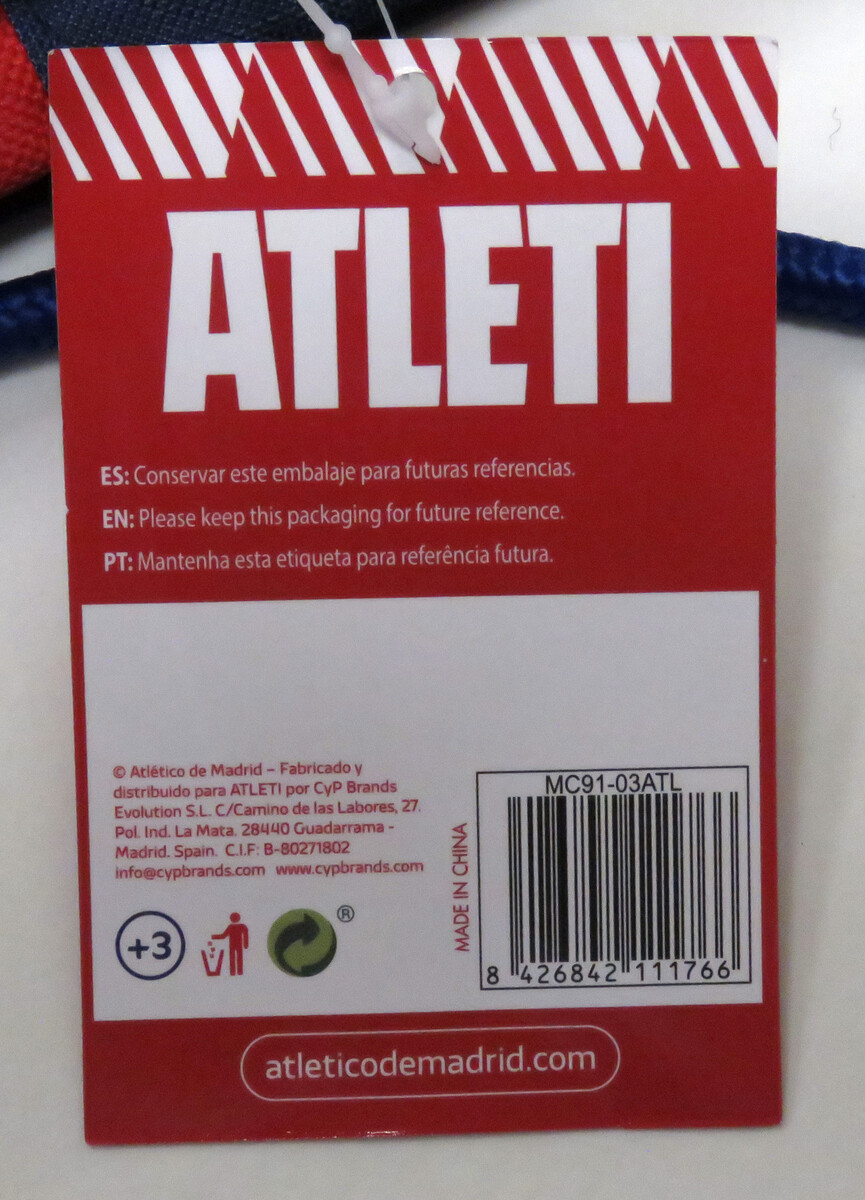 Atlético de Madrid Mochila Saco