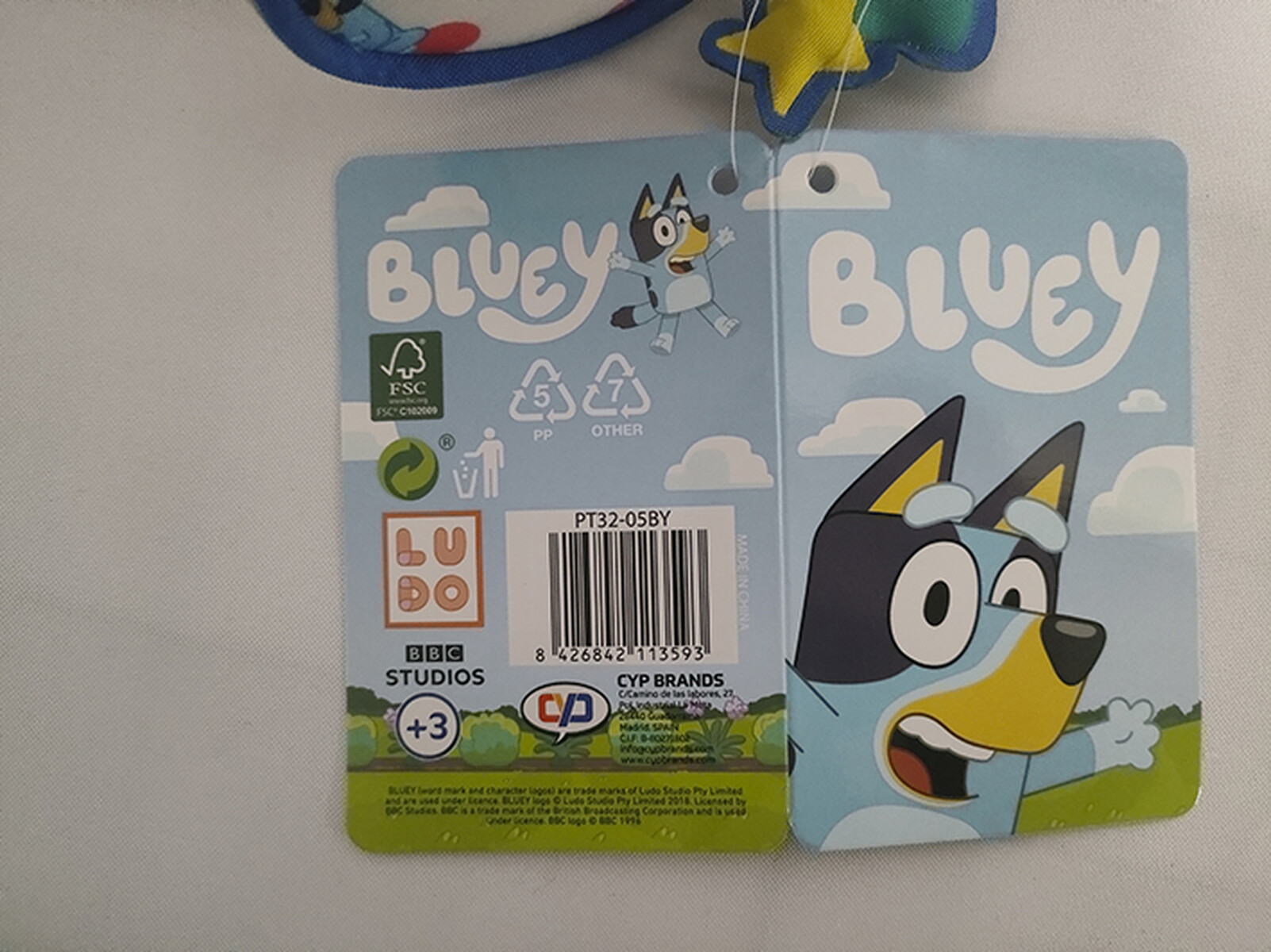 Bluey Portatodo - Rainbow
