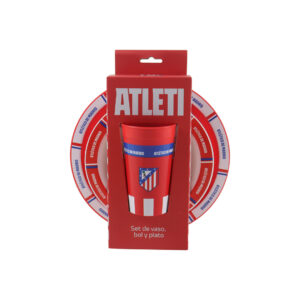 Atlético de Madrid Set Menaje 3 Piezas