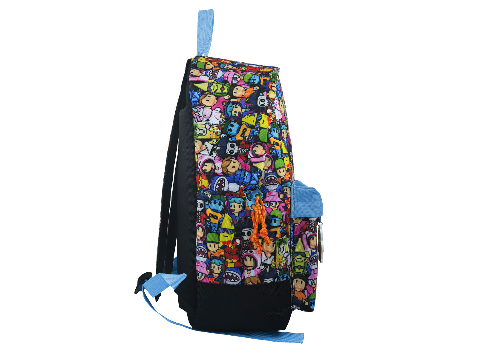 Stumble Guys Mochila Juvenil Adaptable a Trolley