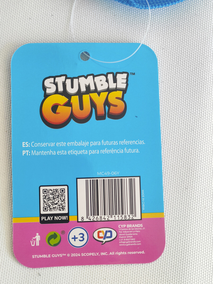 Stumble Guys Mochila Juvenil Adaptable a Trolley