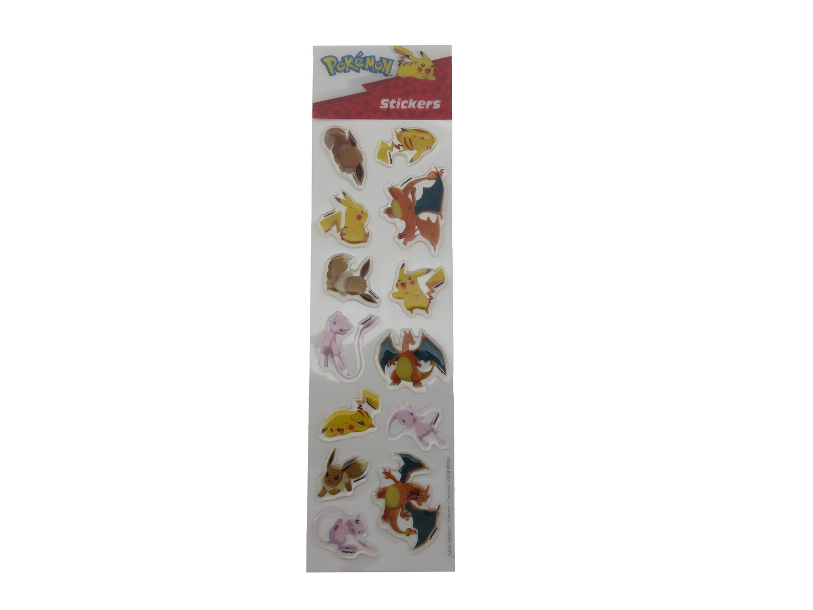 Pokémon Set de Papelería con Pegatinas