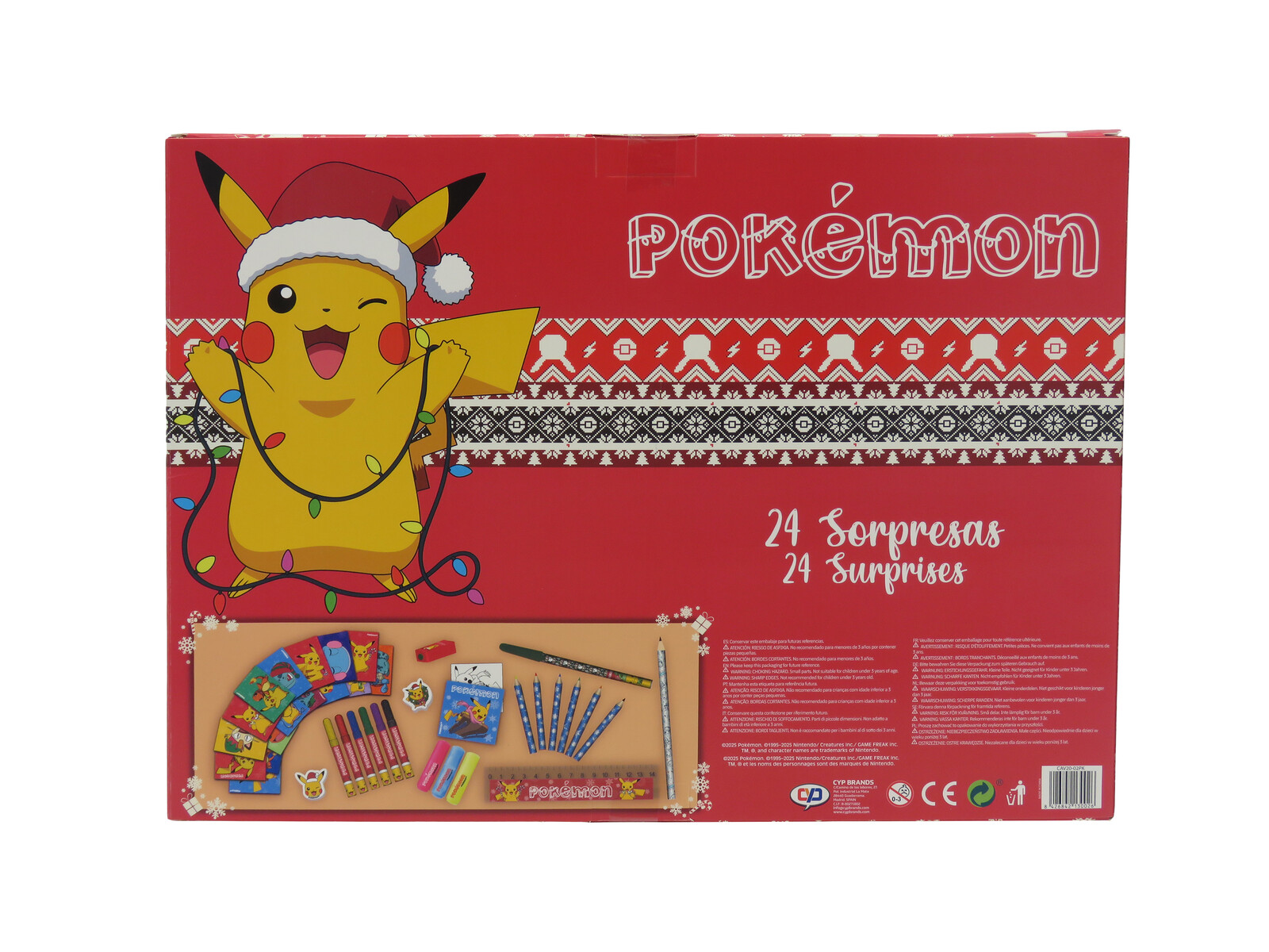 Pokémon Calendario de Adviento