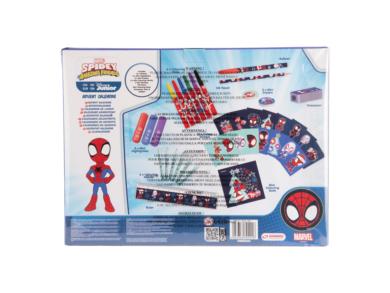 Spidey Calendario de Adviento