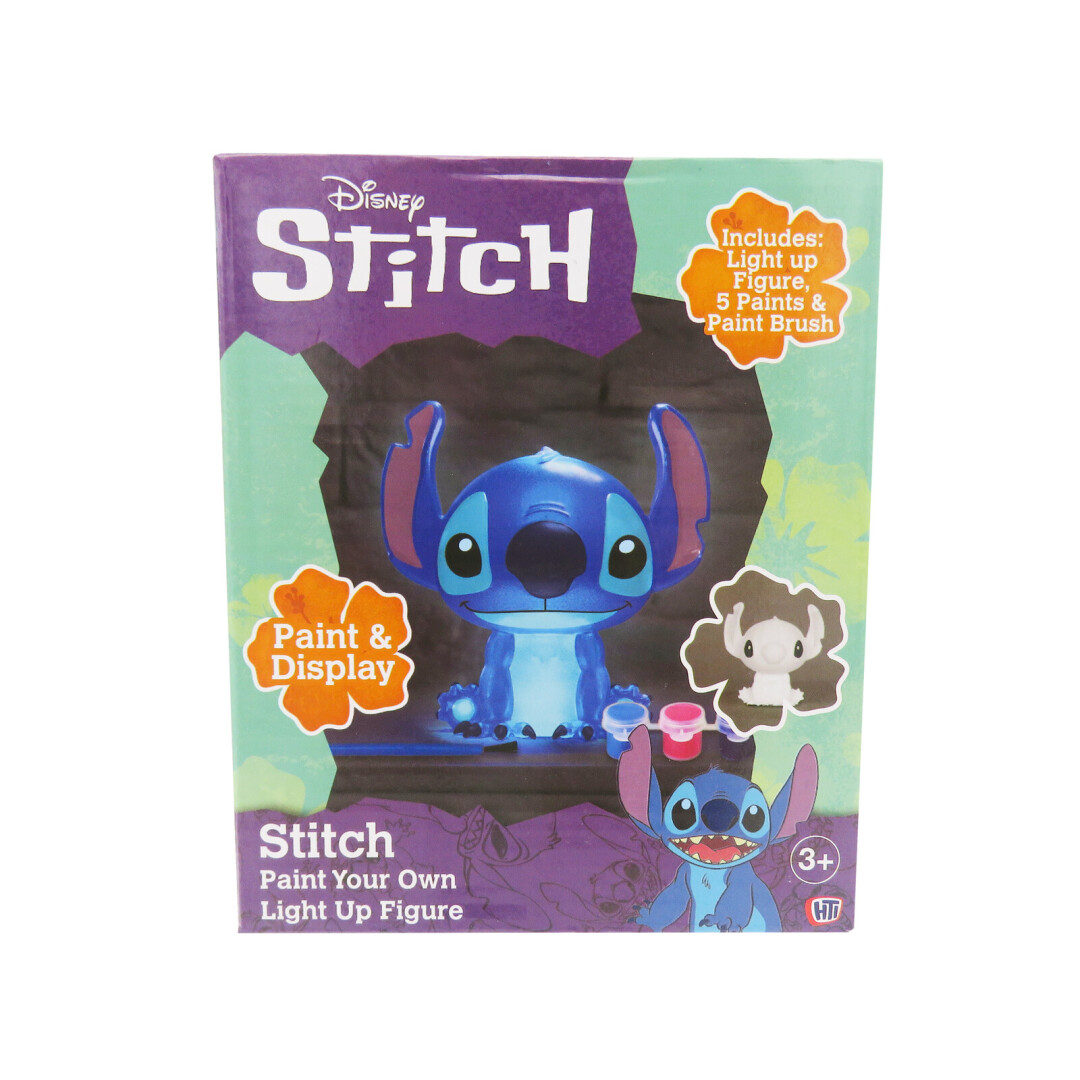 Stitch Lámpara 3D para Pintar