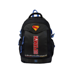 Superman Mochila 43cm Adaptable a Trolley- Black