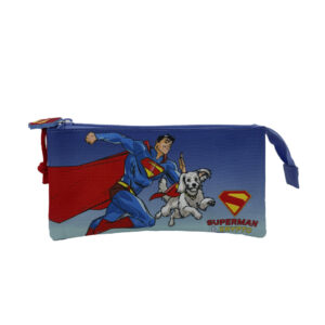 Superman Portatodo Triple- Superman & Kripto