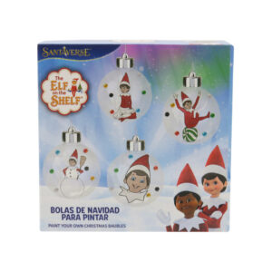 The Elf On The Shelf Set Para Pintar Bolas Para Árbol