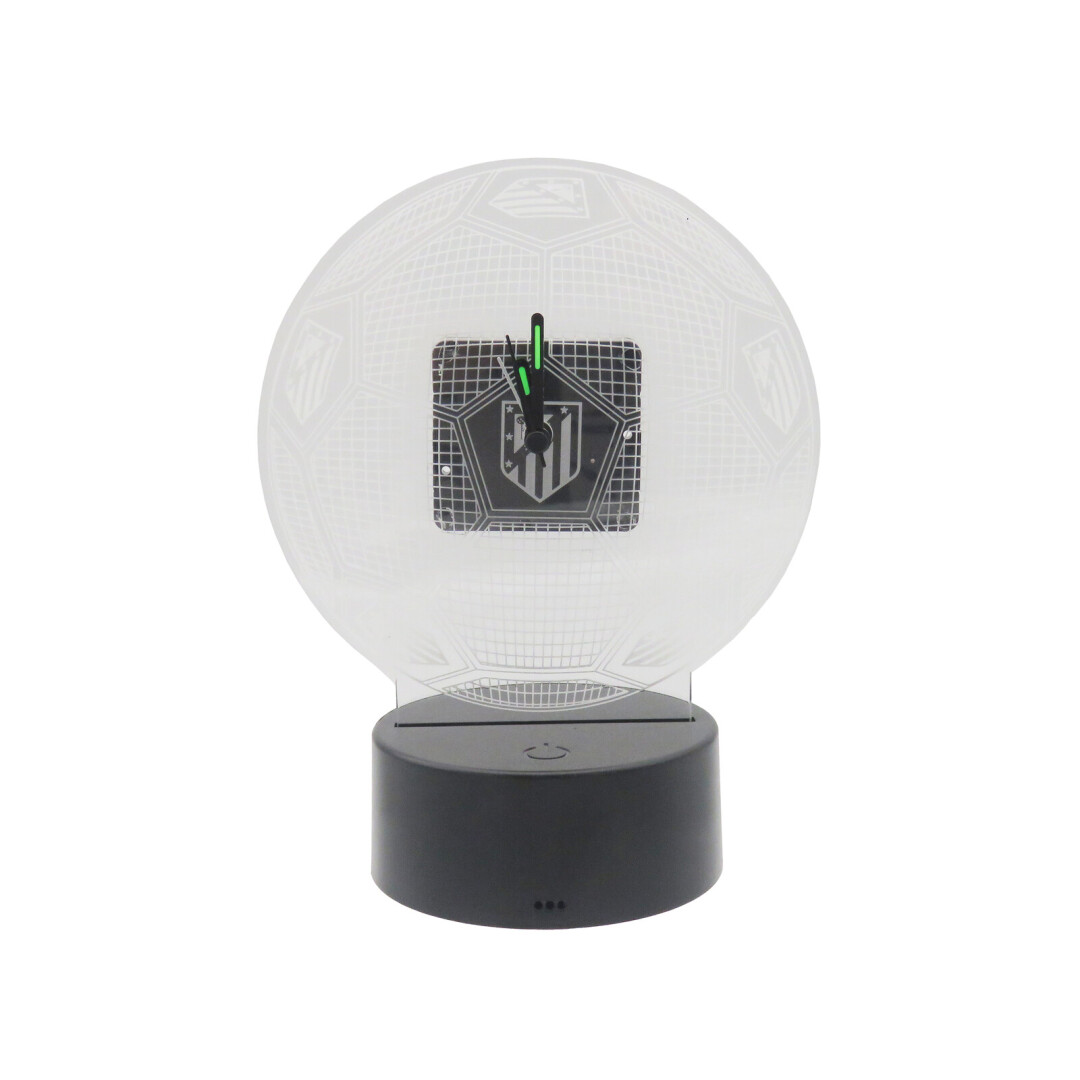 Atlético de Madrid Reloj Metacrilato c/Luz Led