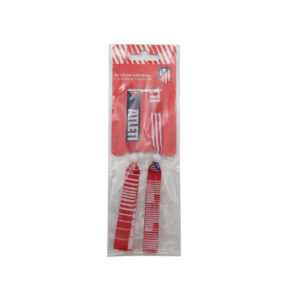 Atlético de Madrid Set 2 Pulseras Bordadas