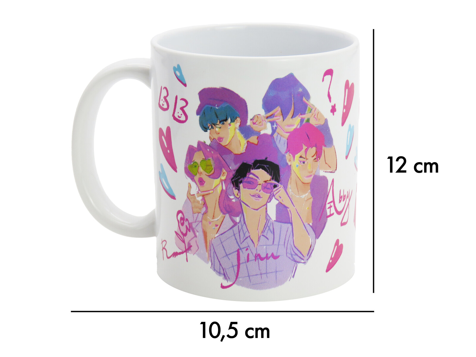 K-Pop Demon Hunters Taza Cerámica 325ml Saja Boys