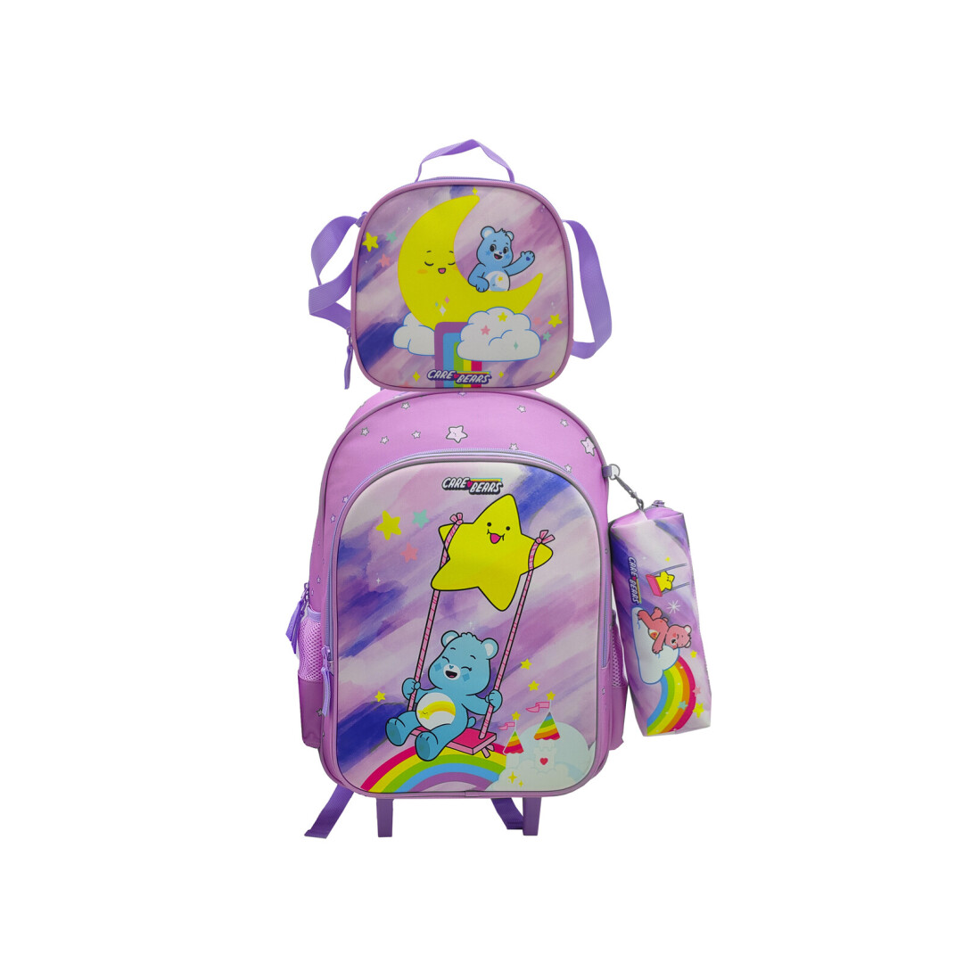 Care Bears Set Trolley Funcional 3 Pcs