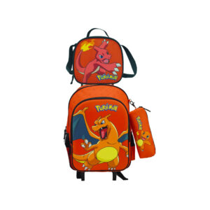 Pókemon Set Trolley Funcional 3 Pcs