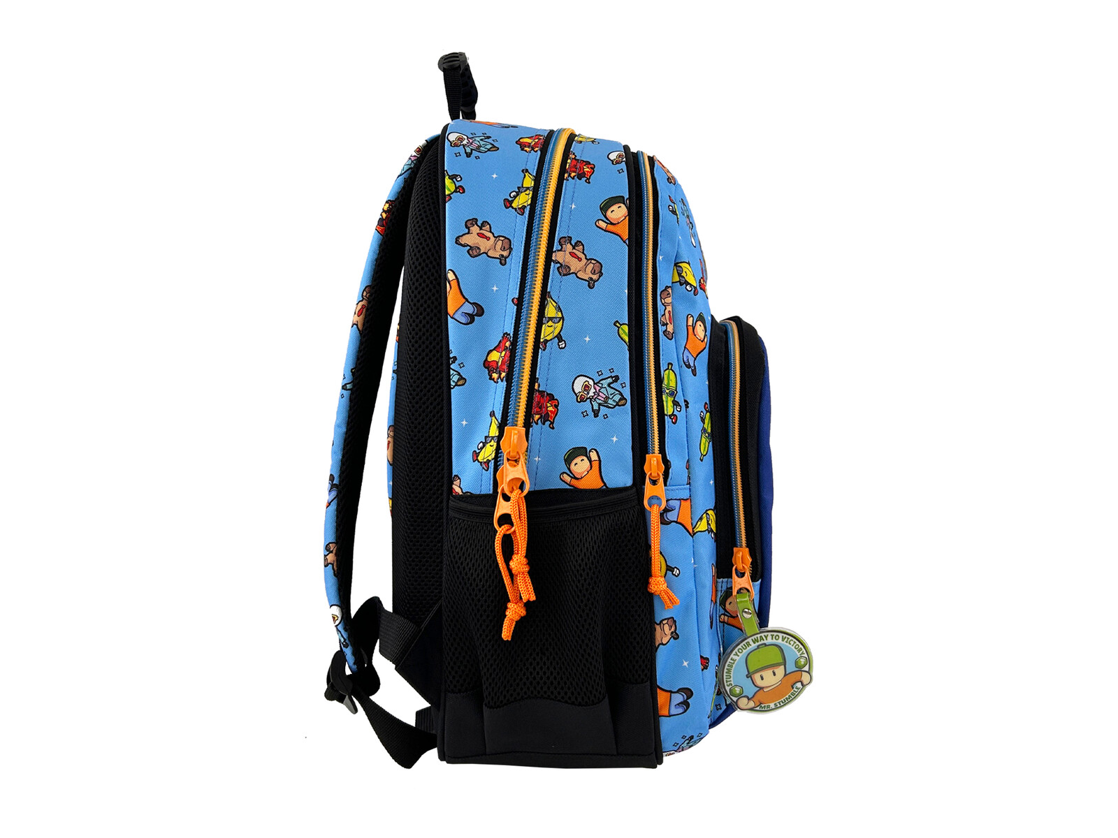 Stumble Guys Mochila Escolar Adaptable a Trolley