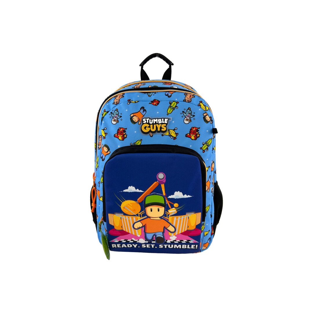 Stumble Guys Mochila Escolar Adaptable a Trolley