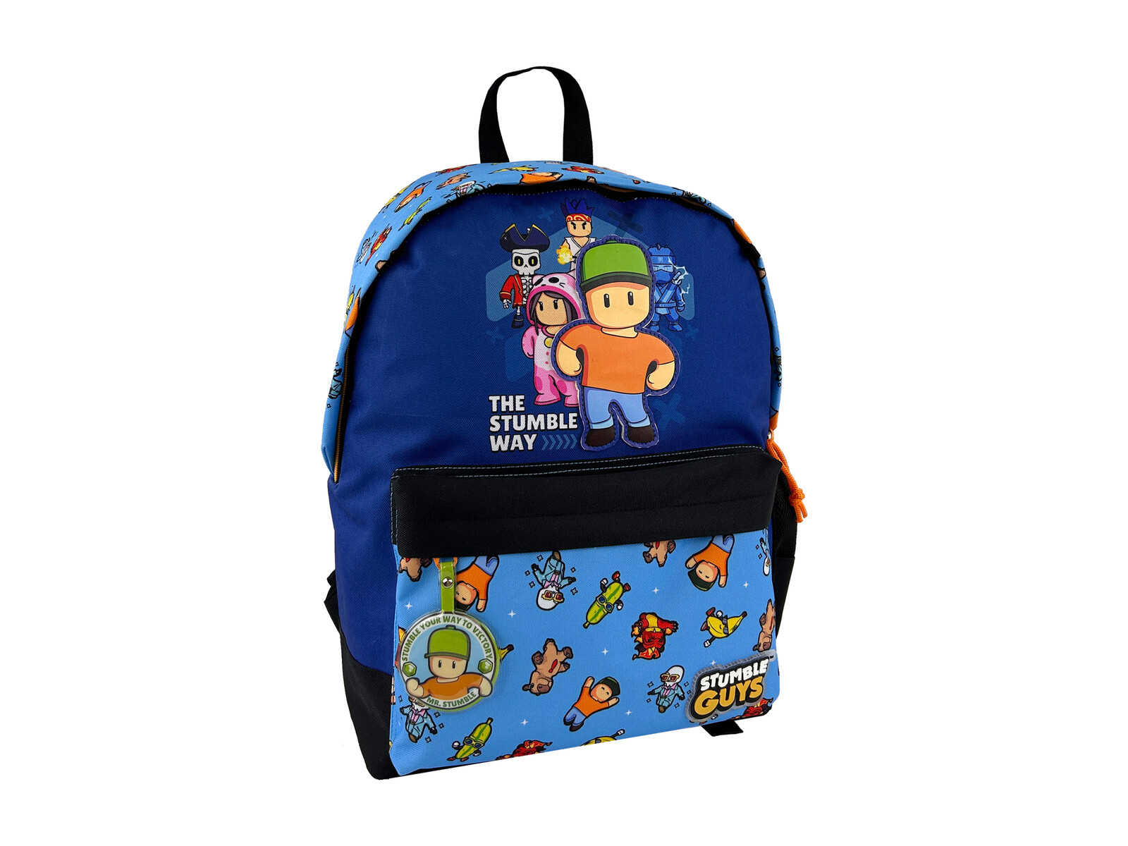 Stumble Guys Mochila Juvenil Adaptable a Trolley
