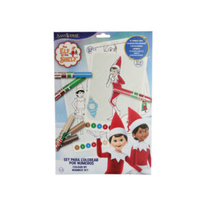 The Elf On The Shelf Set de Colorear por Números en Sobre