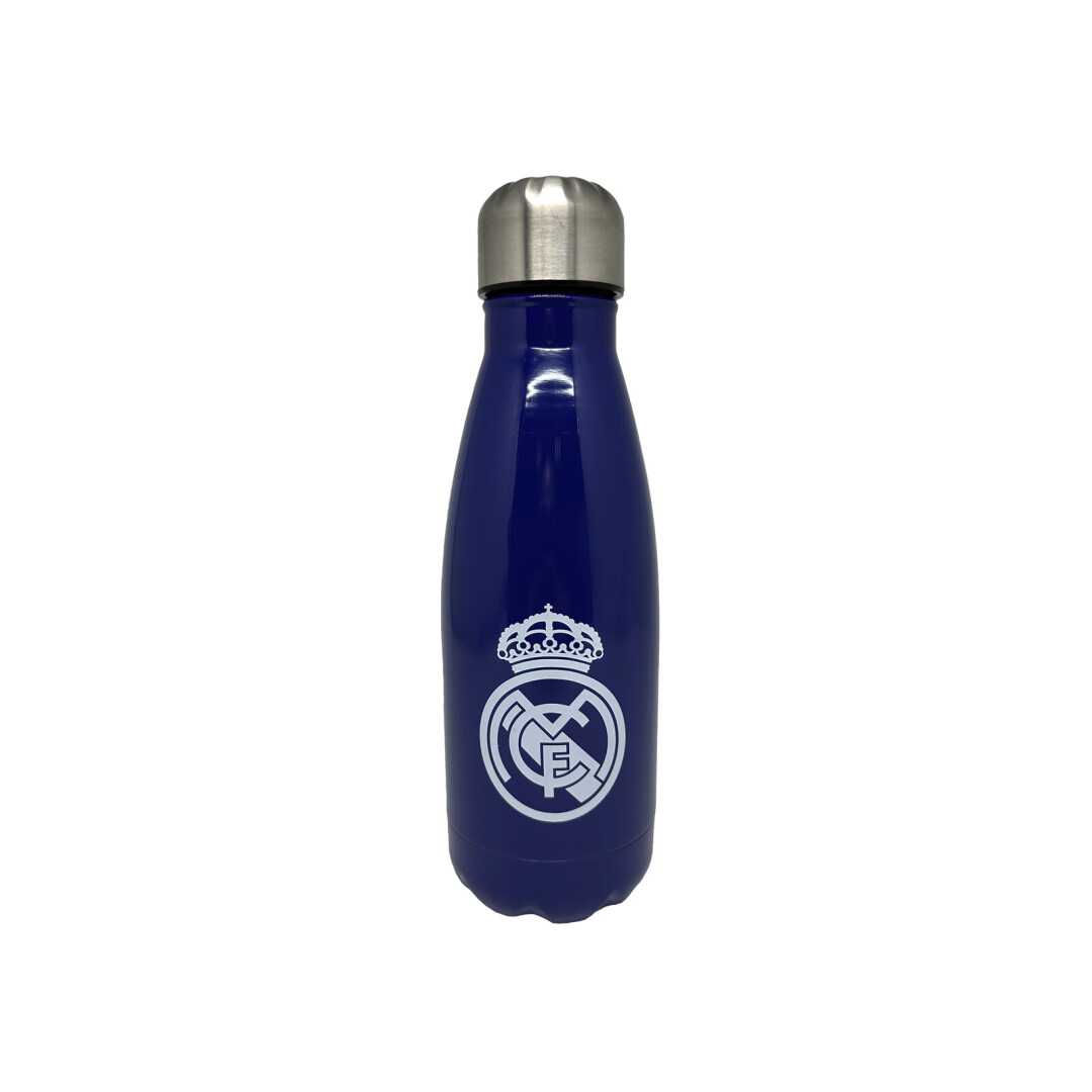 Real Madrid Botella Azul de Acero 550 ml