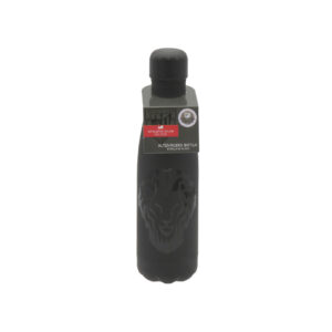 Athletic Club Botella Negra Rubberizada de Doble Pared - León Barniz