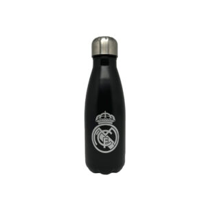 Real Madrid Botella Negra de Acero 550ml