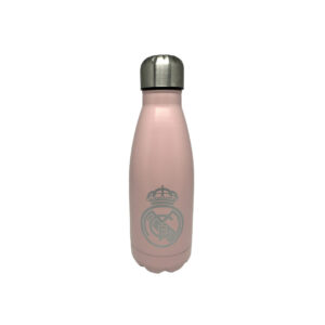 Real Madrid Botella Rosa de Acero 550ml