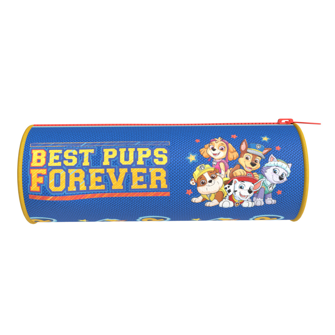 Paw Patrol Portatodo redondo con cremallera de plástico