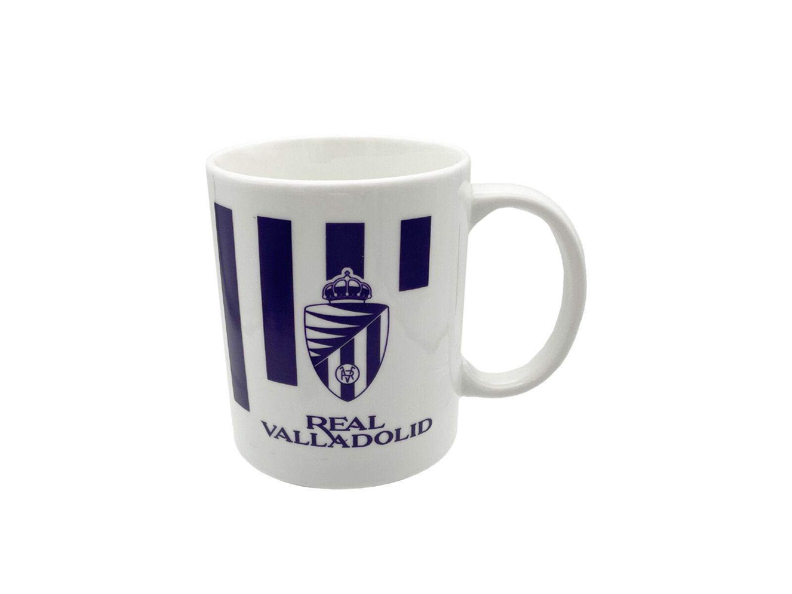 Real Valladolid Taza Cerámica Escudo Morado
