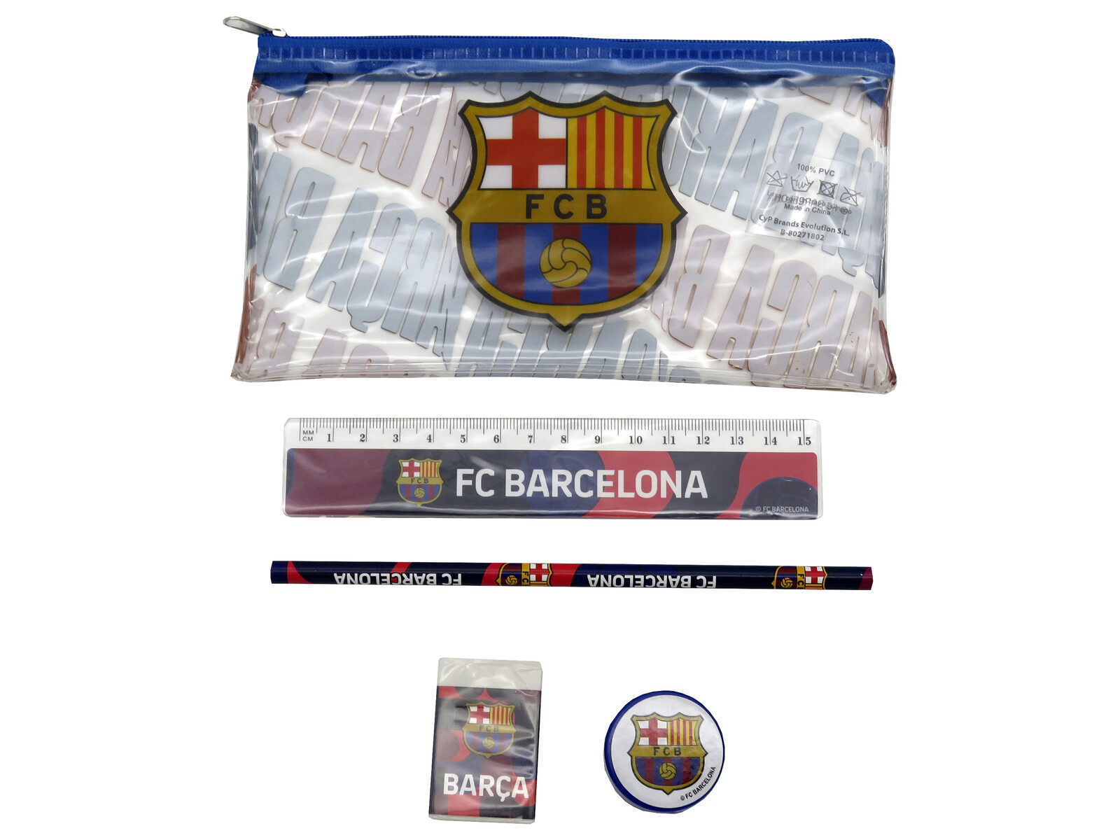 FCBarcelona Portatodo c/ Material Escolar