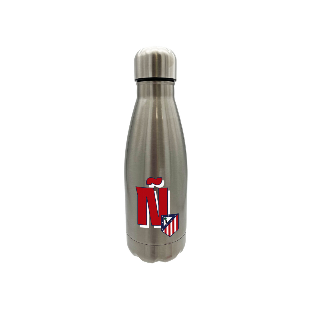 Atlético de Madrid Botella Personalizable de Acero 550ml Letra Ñ