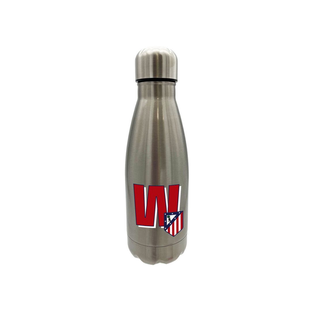 Atlético de Madrid Botella Personalizable de Acero 550ml Letra W