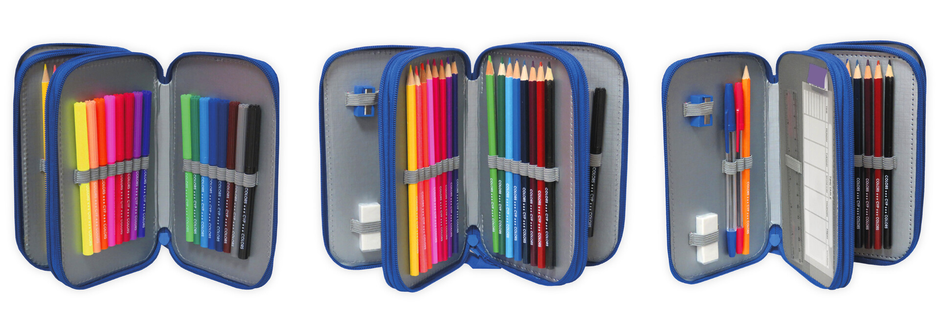 Snoopy Plumier 3 Pisos con Material Escolar