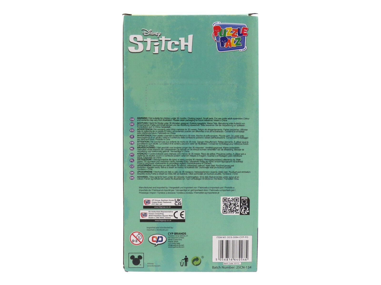 Stitch Puzzle Palz en Dispensador