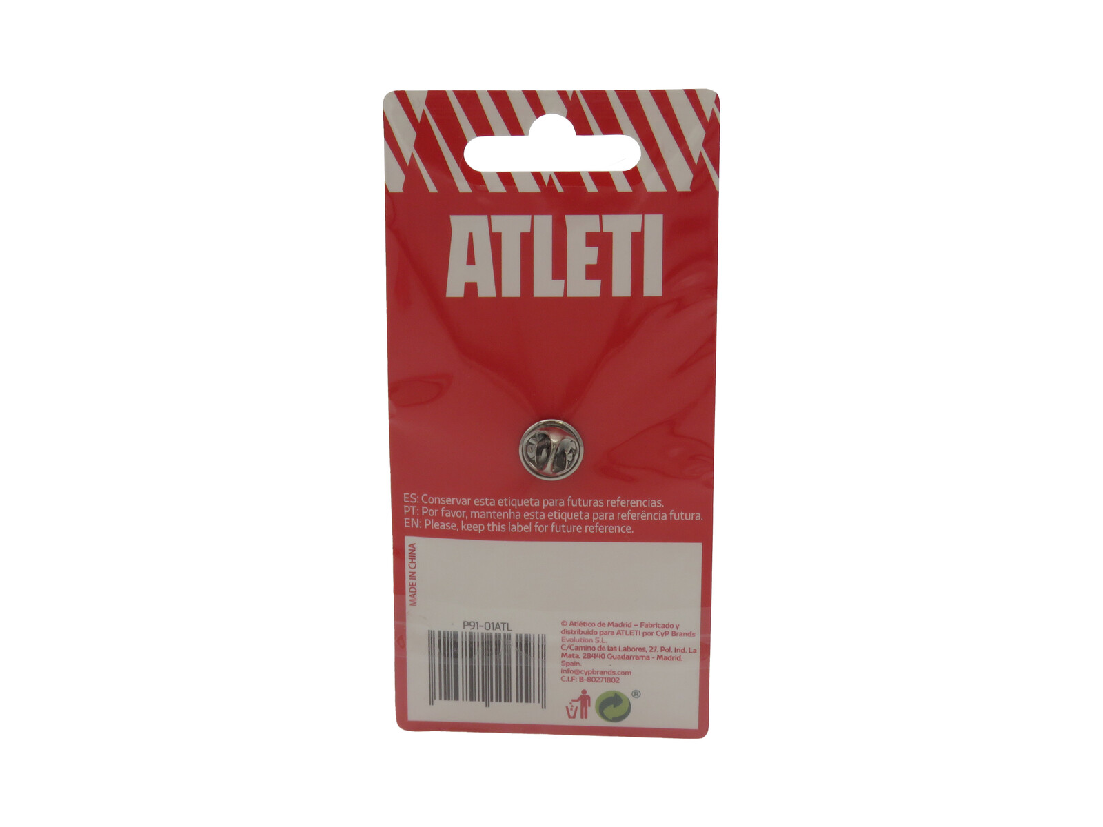 Atlético de Madrid Pin Escudo