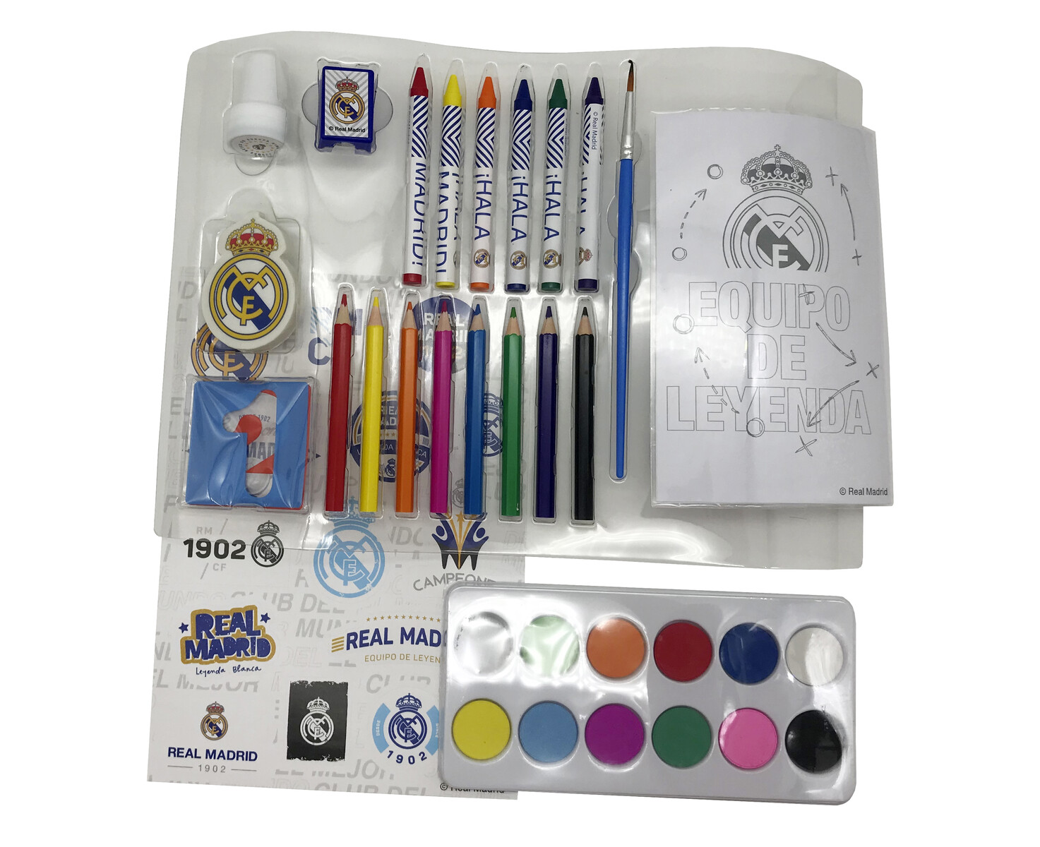 Real Madrid Set de Actividades 38 Piezas Hucha