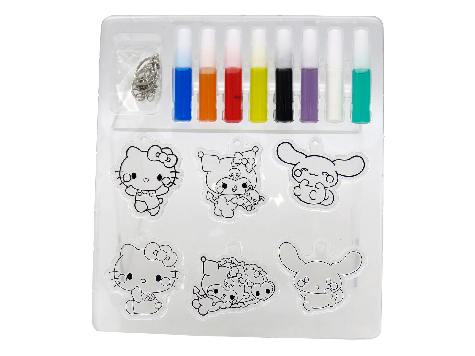 Sanrio Hello Kitty Set Para Pintar Colgadores Decorativos