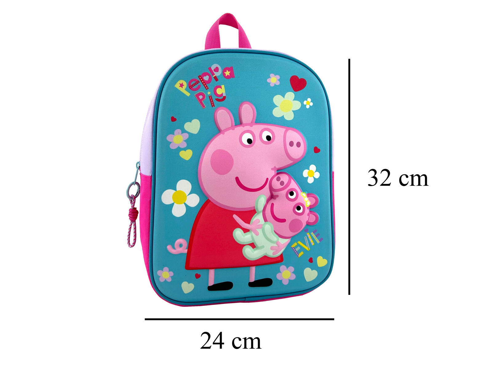 Peppa Pig Mochila de 32 cm Eva 3D