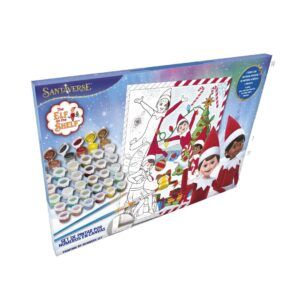 The Elf On The Shelf Set Lienzo 30x40cm Pintar por Números